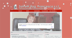 Desktop Screenshot of amministrazionisalvetti.com